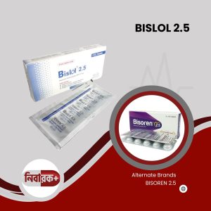 BISLOL 2.5 Tablet Packaging