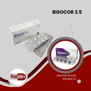 BISOCOR 2.5 Tablet Packaging