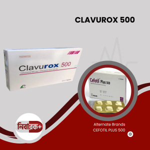 A detailed description of Clarox 500 antibiotic pills, highlighting its uses and functionalities: effective against respiratory and skin infections, combats H. pylori bacteria, essential for patients with compromised immunity like those suffering from MAC. The text also notes important usage guidelines such as taking the medication orally and avoiding antacids close to dosing, lists common side effects including nausea and headaches, and advises consultation with a doctor for those with allergies or cardiac issues.nibarok