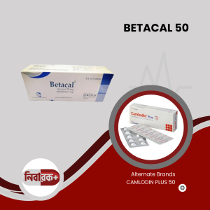 BETACAL 50 for Blood Pressure Management