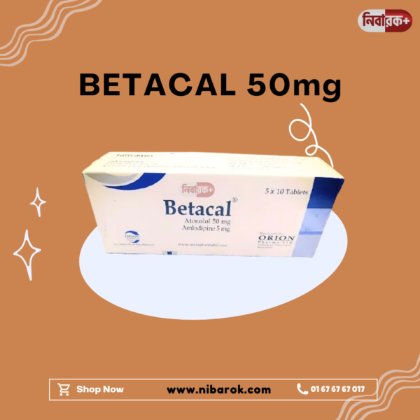 A package of Beklo 5 tablets by Opsonin Pharma Limited dPackaging of Betacal 5/50 tablets showing dosage and brand information.