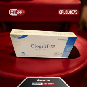 Package of Clognil 75 tablets.