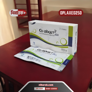 Blister pack of Co-Axet 250 tablets.