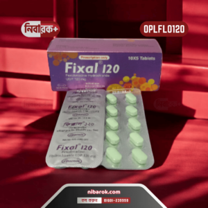 Fixal 120 tablet packaging