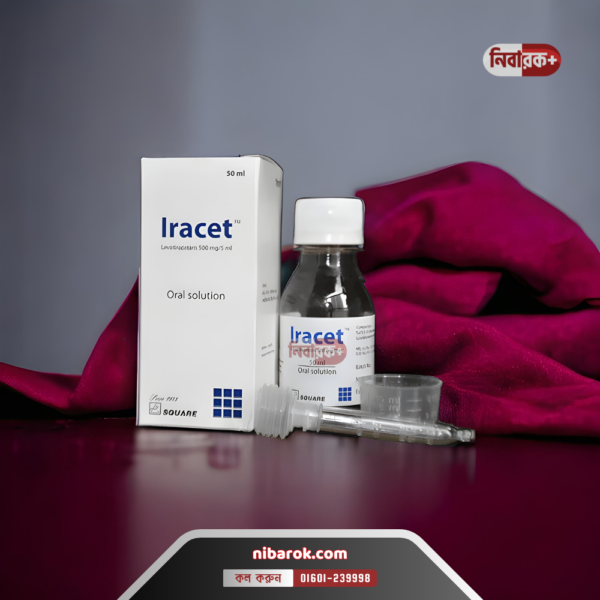 Bottle of Iracet 500mg/5ml Syrup