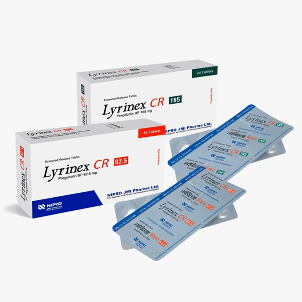 Image of Lyrinex CR 82.5mg Tablet pack