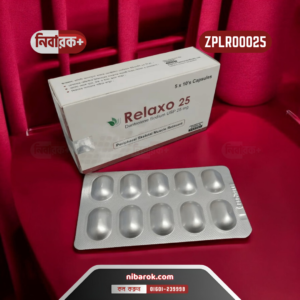 Relaxo 25 Capsule by Ziska Pharmaceuticals Ltd.