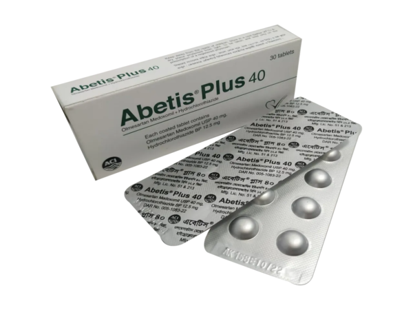 Image of Abetis Plus 40 tablet pack.