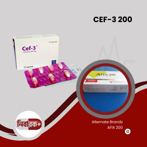 Cef-3 200 MG capsules in blister pack