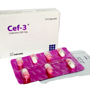 Cef-3 200 MG capsules in blister pack