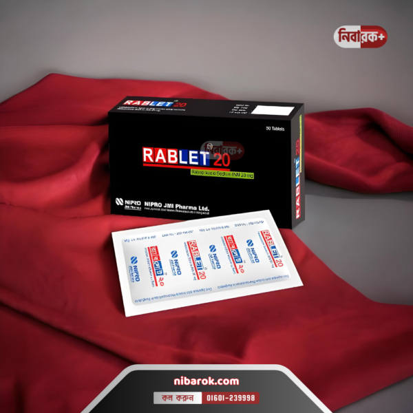 Rablet 20mg Tablet by Nipro JMI Pharma Ltd.