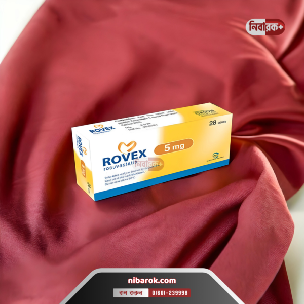 Rovex 5 tablet packaging