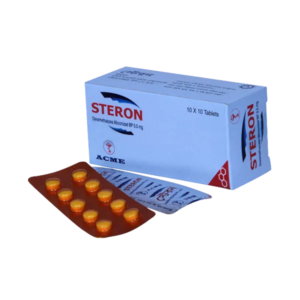 Steron 0.5 tablet pack by ACME Laboratories containing dexamethasone sodium phosphate 0.5mg.