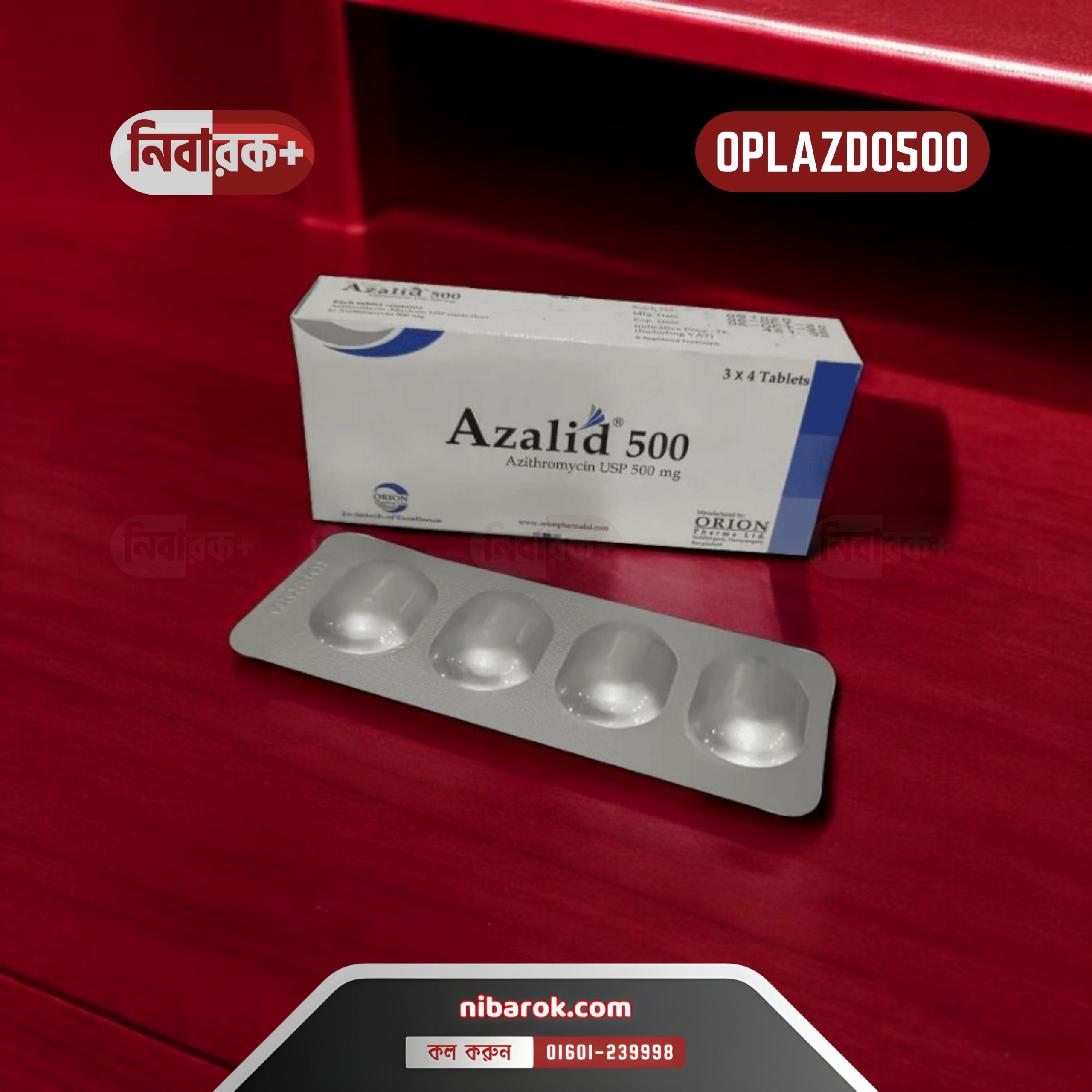 AZALID 500 – Trusted Antibiotic for Infections