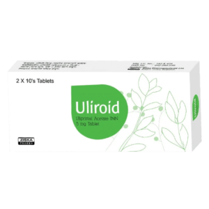 Uliroid tablet box from Ziska Pharmaceuticals.