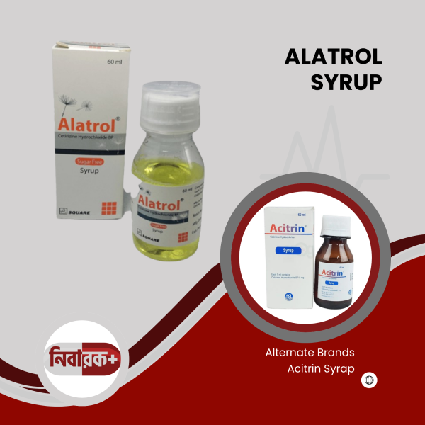 ALATROL SYRUP (15ml) – Powerful Allergy Relief for Kids at Best Price