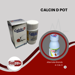 CALCIN D POT front view showing label and dosage info