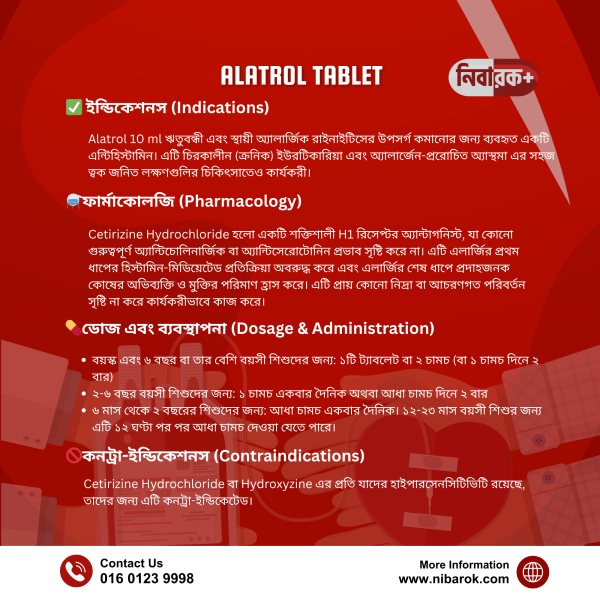 #1 Powerful Allergy Relief | ALATROL TABLET Non-Drowsy Formula