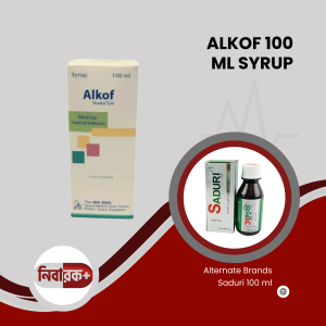 ALKOF SYRUP herbal cough relief bottle