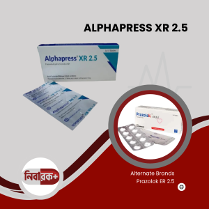 ALPHAPRESS XR 2.5 – Long-Lasting Blood Pressure Control