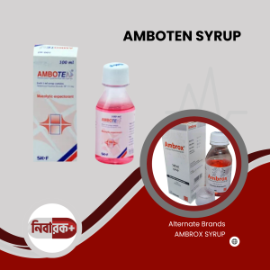 Amboten syrup for productive cough