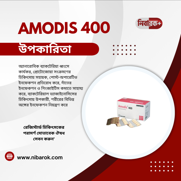 AMODIS 400 – Powerful Infection Relief with Metronidazole 400mg