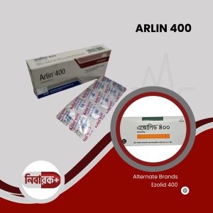 Arlin 400 Tablet - Effective Treatment for Pneumonia and Resistant Infections