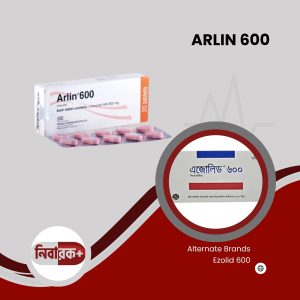 ARLIN 600 tablet packaging
