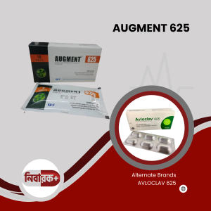AUGMENT 625 antibiotic tablets for bacterial infections