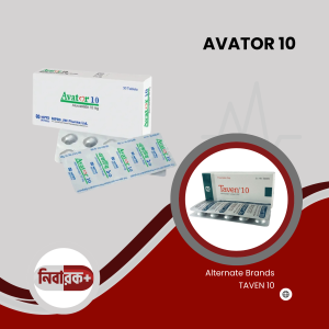 AVATOR 10 tablet for cholesterol management