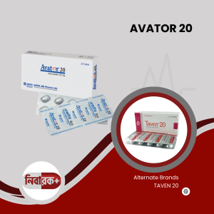 AVATOR 20 tablet for cholesterol management