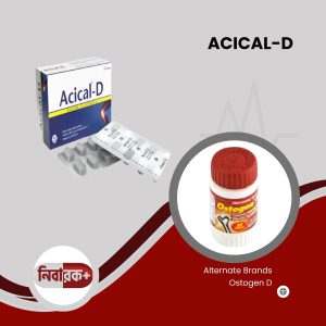 ACICAL-D calcium and vitamin D3 tablet blister pack
