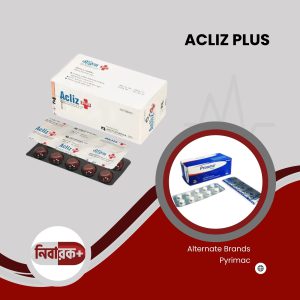 ACLIZ PLUS tablet blister pack front view