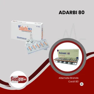 Adarbi 80 mg tablet blister pack