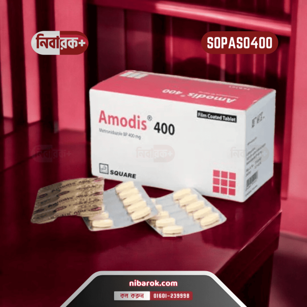 AMODIS 400 – Powerful Infection Relief with Metronidazole 400mg