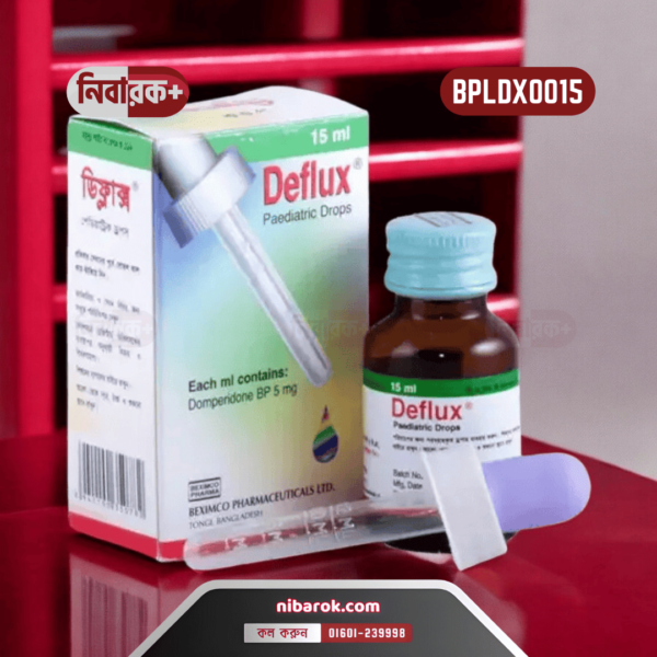 DEFLUX-PEDIATRIC-DROPS-15-ML BPLDX0015 ,NIBAROK