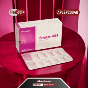 Emep-40 capsule by Aristopharma, 40 mg Esomeprazole for acid reflux and GERD treatment.