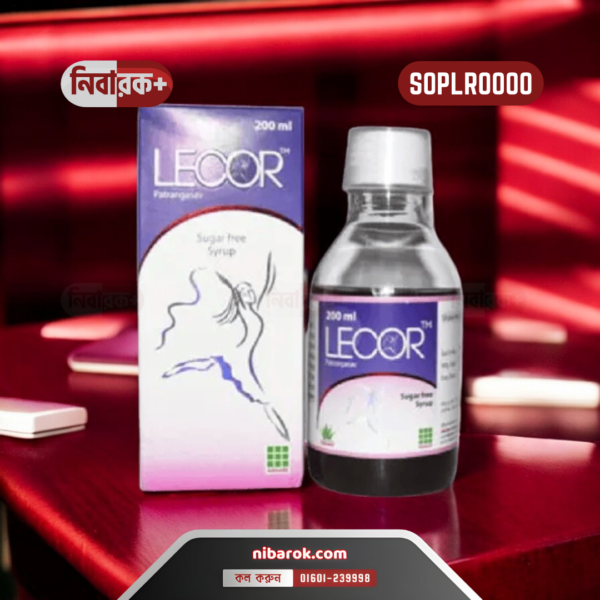 Lecor 200 ml Syrup bottle from Square Pharmaceuticals Ltd.