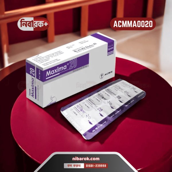 MAXIMA-20-CAPSULS ACMMA0020 ,NIBAROK