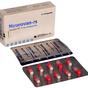 Neurovan 75 Capsule - Pregabalin 75mg by Aristopharma Ltd.