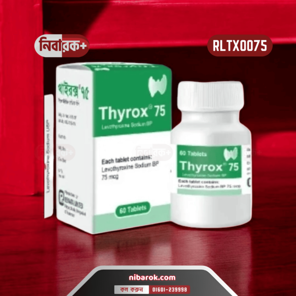 THYROX-75-MCG RLTX0075 ,NIBAROK