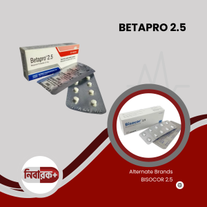 BETAPRO 2.5 for Hypertension Treatment