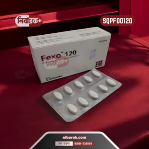 Fexo 120 tablet packaging - Square Pharmaceuticals