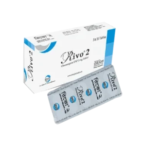 "Rivo 2 Clonazepam Tablet for Anxiety and Seizure Control"