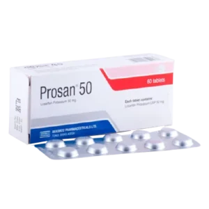 Prosan 50 tablet packaging by Beximco Pharmaceuticals.