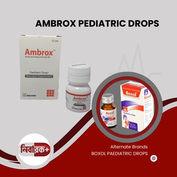 AMBROX PEDIATRIC DROPS (15 ml) | Gentle & Powerful Cough Relief for Babies
