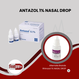 Antazol Nasal Drop 0.1% for quick nasal congestion relief
