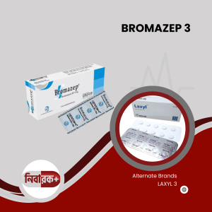 BROMAZEP 3 – Effective Treatment for Anxiety and Stress Relief
