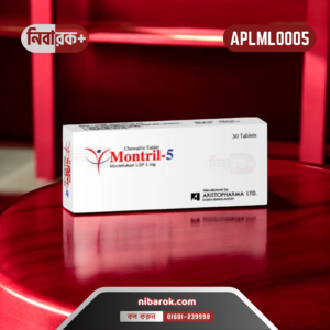 Montril-5 Montelukast Sodium 5mg tablet by Aristopharma Ltd.