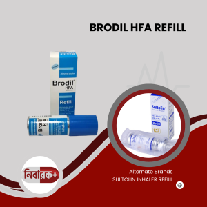 BRODIL HFA REFILL – Convenient Refill for Asthma and COPD Inhaler